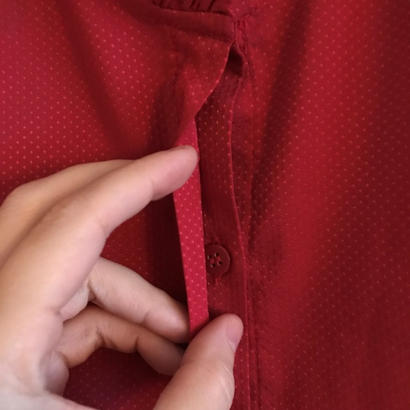Mango Suit Red Dress Shirt - Picture 5 of 7